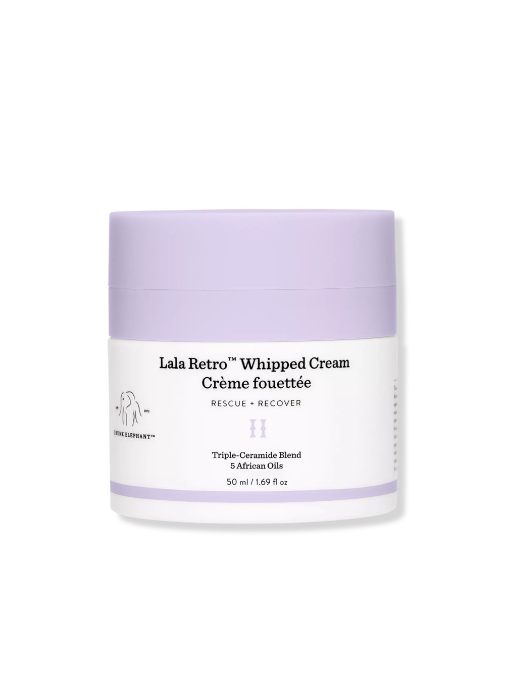 Drunk Elephant Lala Retro whipped cream moisturizer